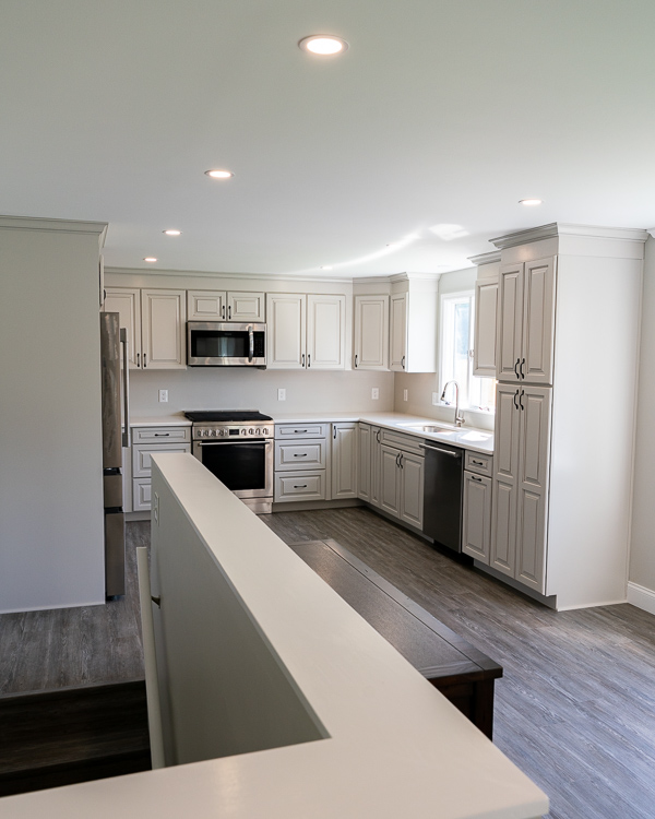 Renovated kitchen in hamburg ny