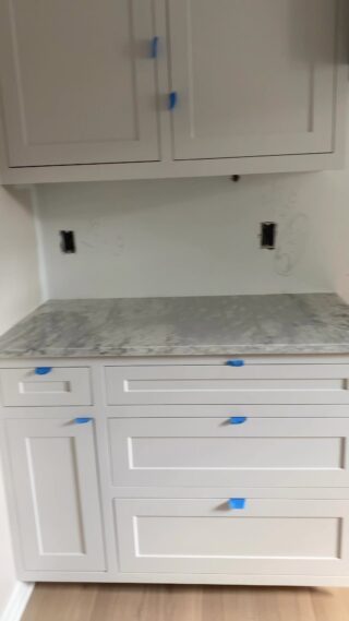The backsplash and finishes make all the difference, love the way the copper hardware looks with the blue tones.

Crazy remembering this used to be a carpeted dining room…

#backsplash #kitchendesign #buffalony #kitchenremodel #tilebacksplash #copperhardware #customcabinetry #backsplashtile